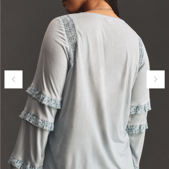 Tiny Frances Long-Sleeve Ruffled Top - Picture 6 of 12